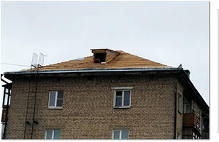 В Буе полным ходом идут работы по капитальному ремонту дома по улице Октябрьской Революции