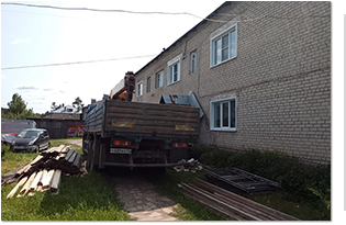 В Шарье приступили к капитальному ремонту фасада еще одного многоквартирного дома