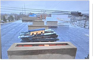 Подрядная организация выполняет капитальный ремонт крыши в пятиэтажном МКД в г. Волгореченск